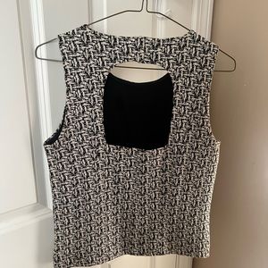 Banana Republic Tweed Sleeveless Top